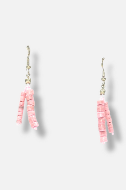 Frisa Earrings - Pink 