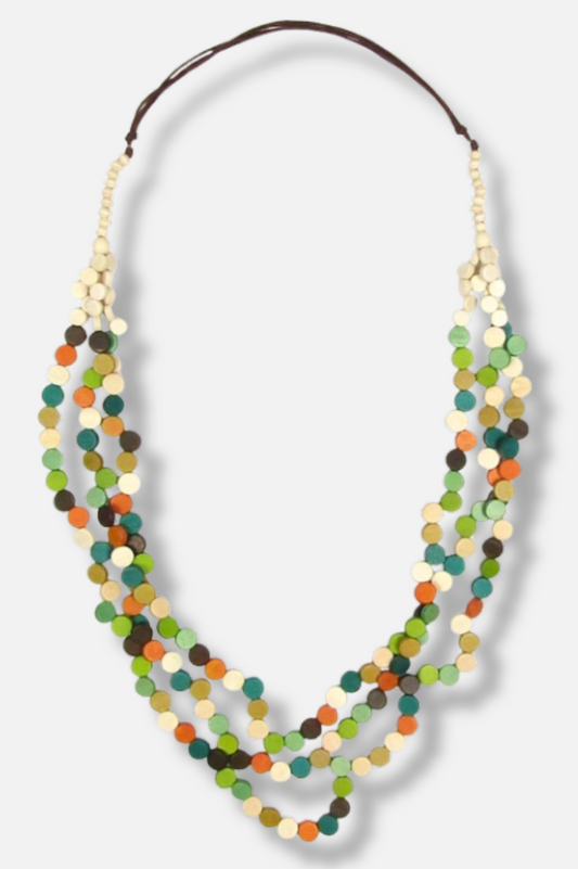 Fallon Necklace - Multi Color 