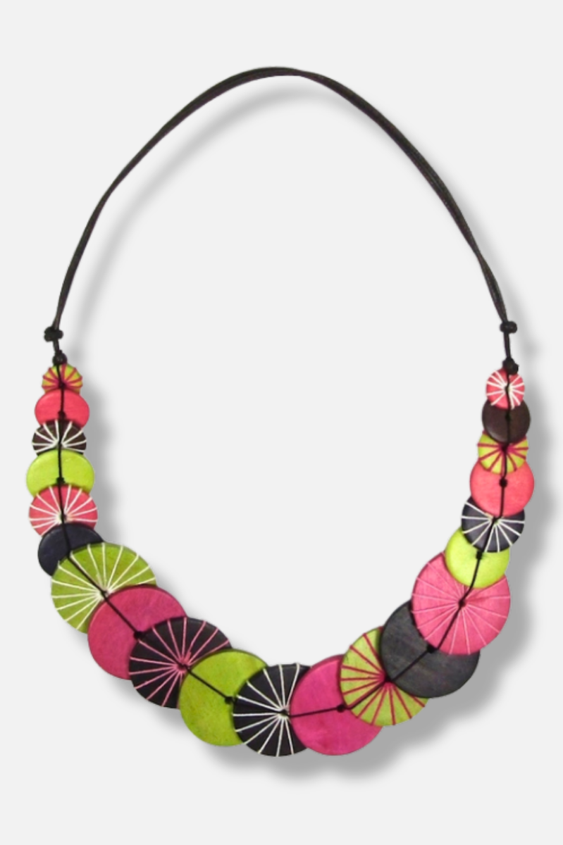 Sabrina Necklace - Pink 