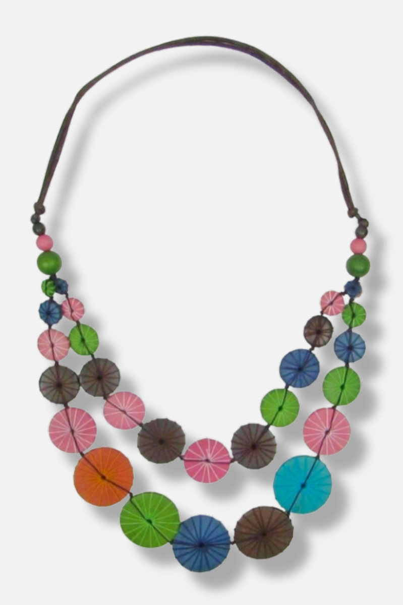Chika Necklace - Multi Color 