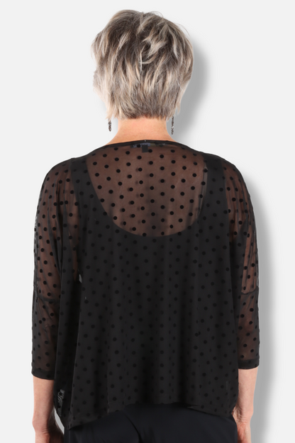 Mayim Top - Mesh Flock