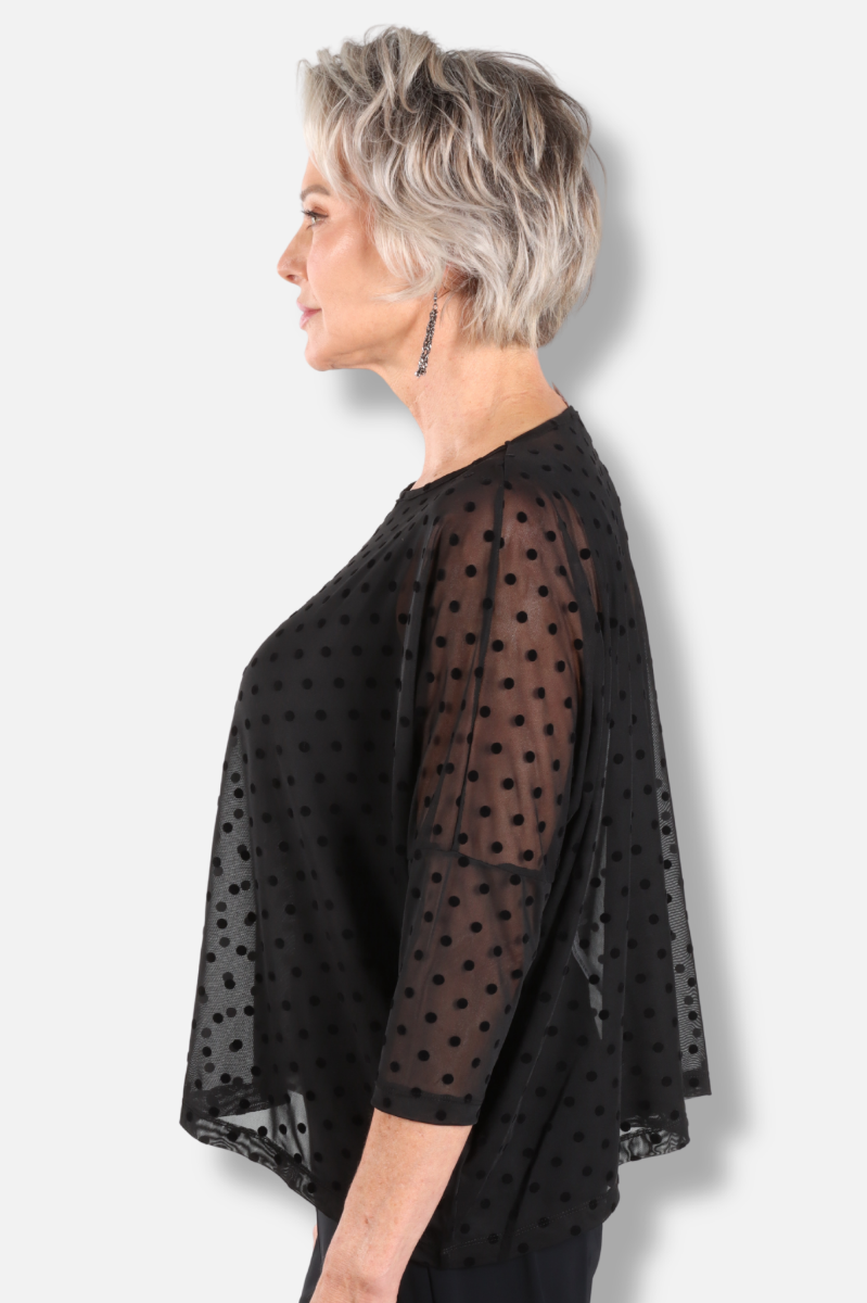Mayim Top Plus - Mesh Flock