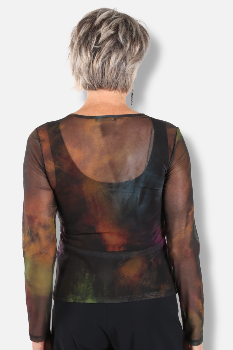 Mika Tee - Loden Mesh