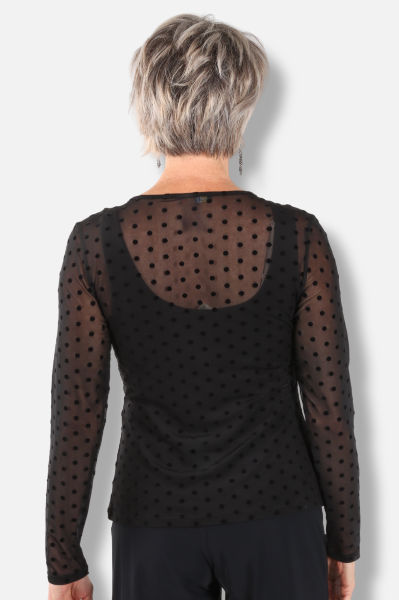 Mika Tee - Flock Mesh Plus