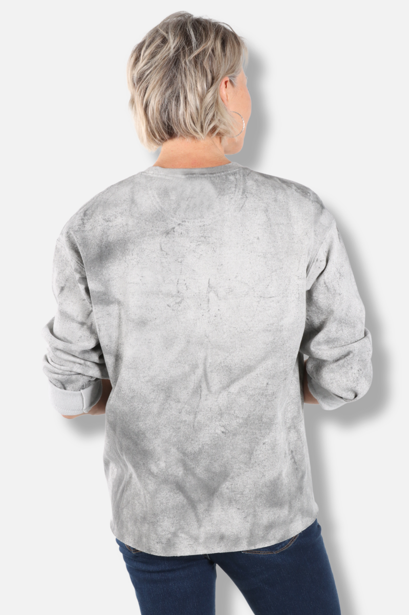 Jenny Pullover - Smoked Tie Dye 