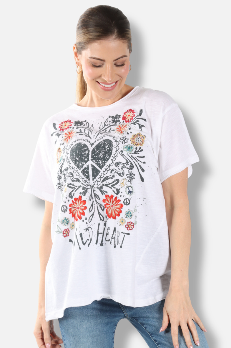 Samara Tee - White