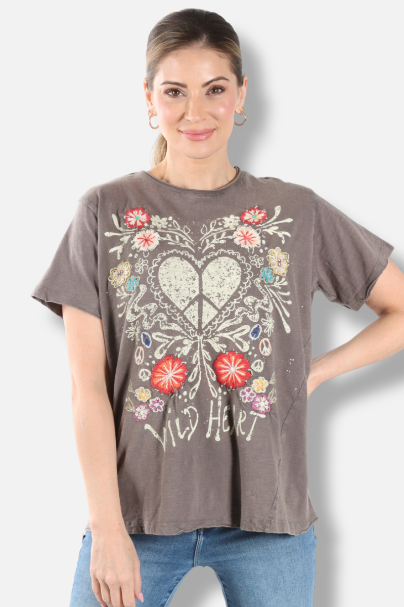 Samara Tee - Dark Grey