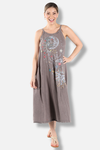 Marcella Dress - Dark Grey