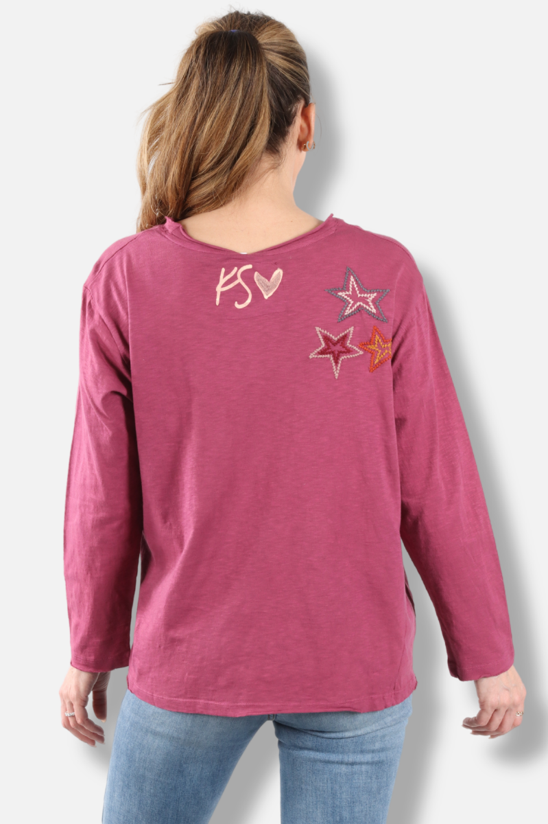 Odine Top - Mulberry