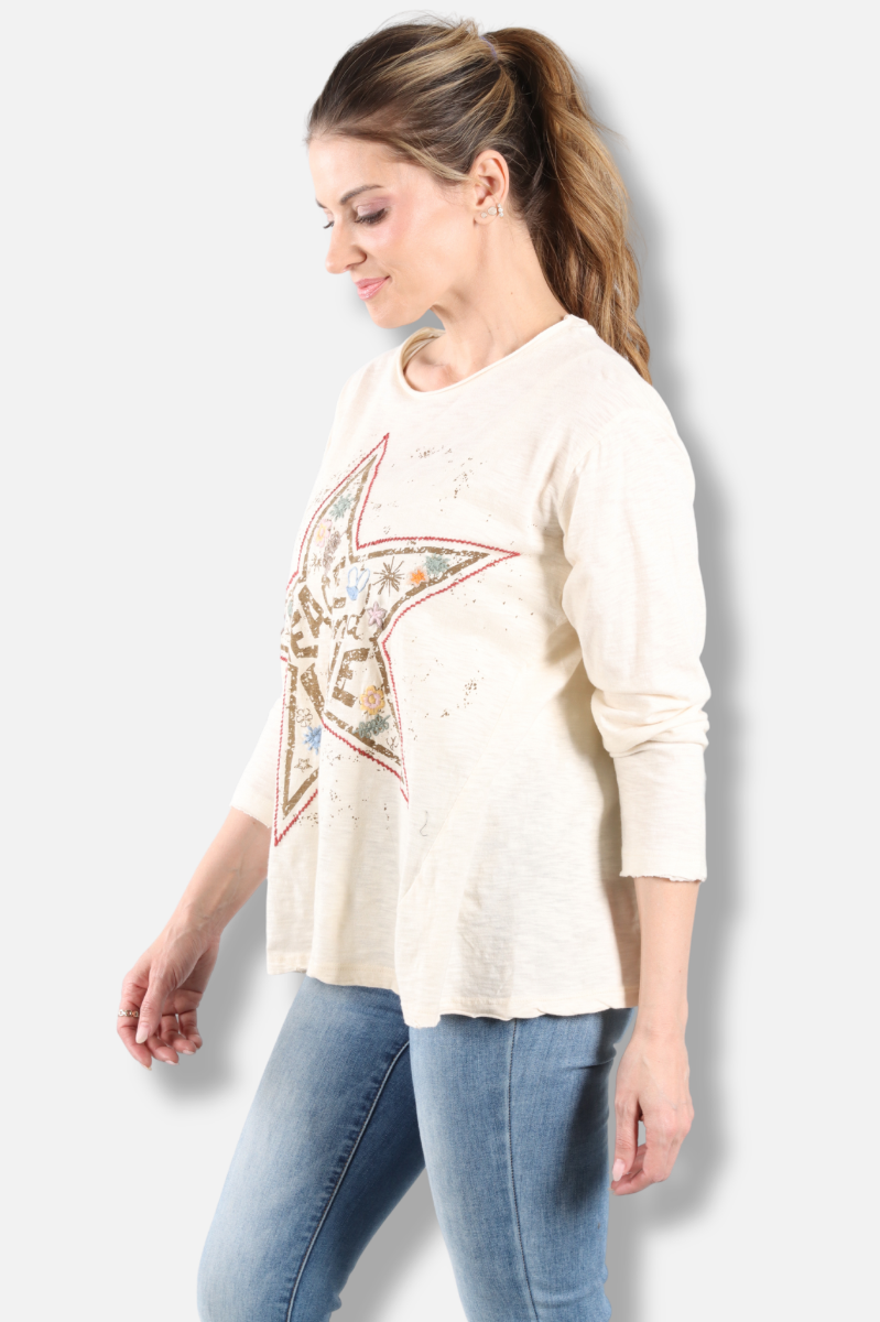 Odine Top - Oatmeal