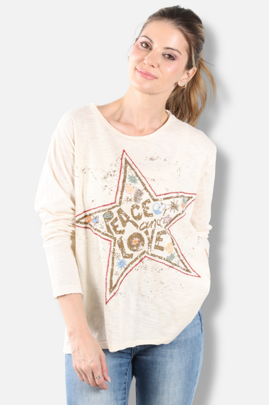 Odine Top - Oatmeal