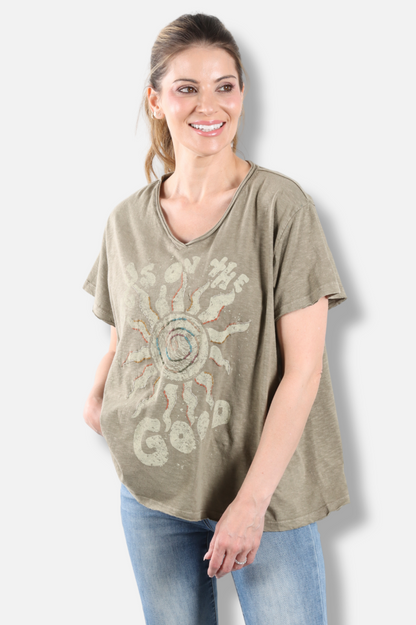 Bahari Tee - Army Green