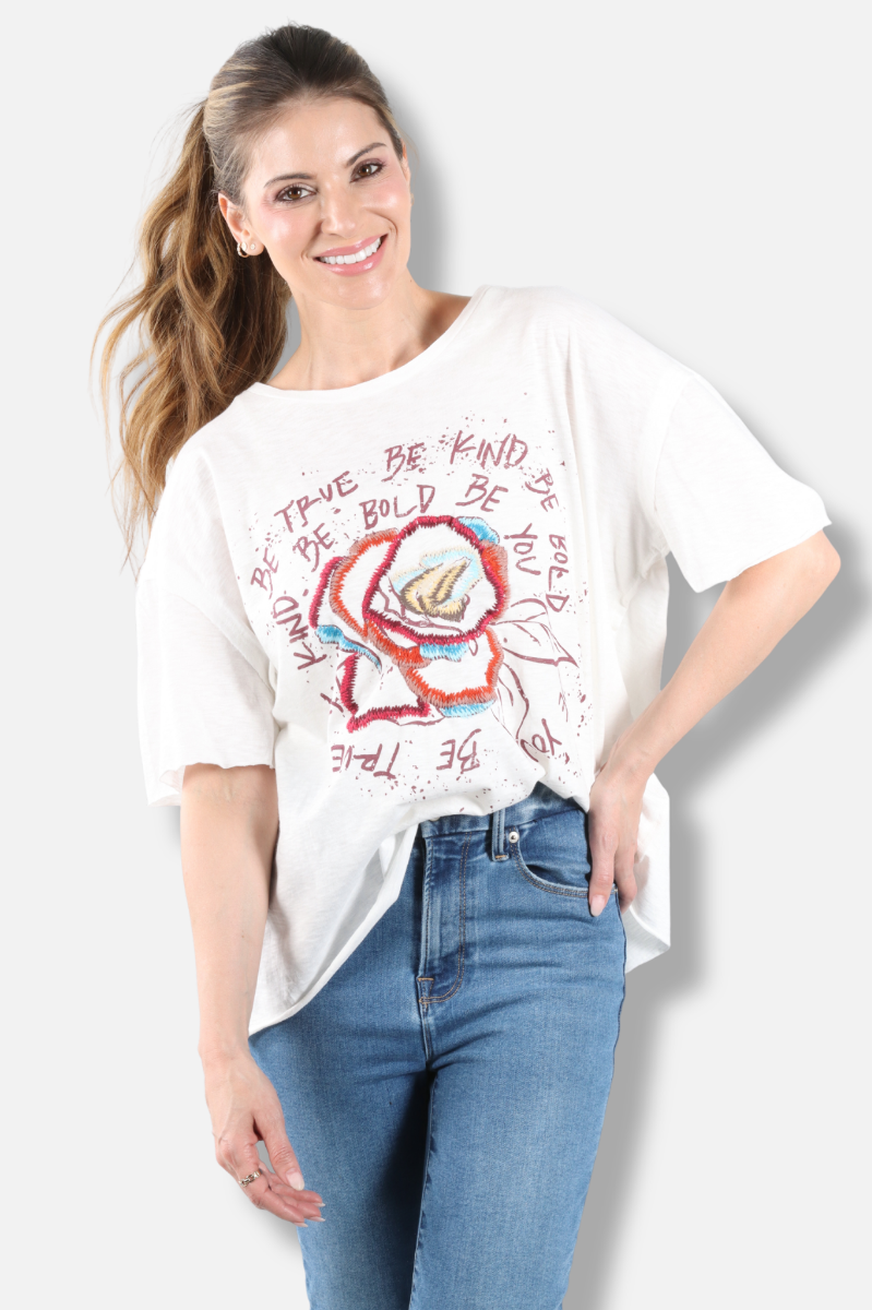 Ivy Tee - Ivory 