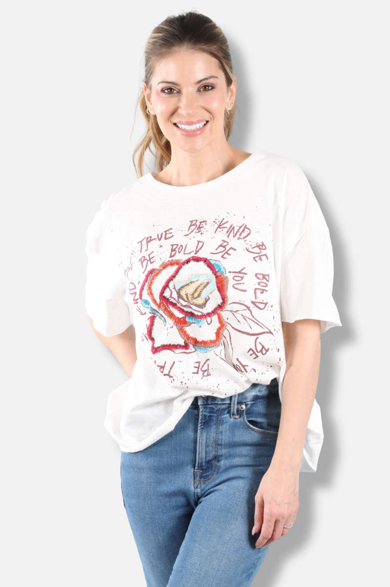 Ivy Tee - Ivory 