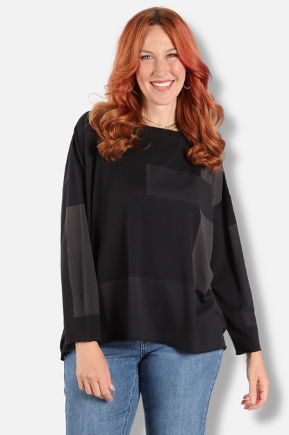 Blocks Tee - Black