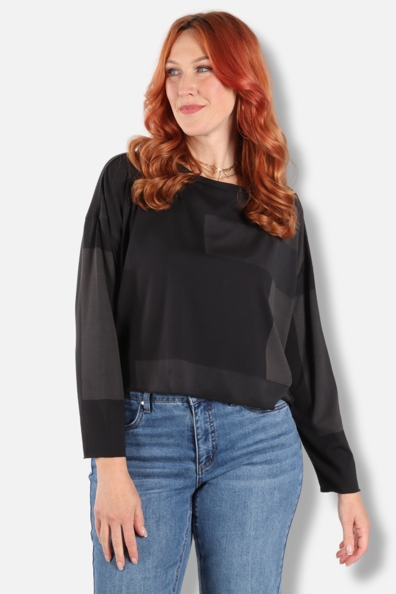 Mini Blocks Tee - Black