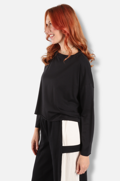 Mini Boxy Tee - Black