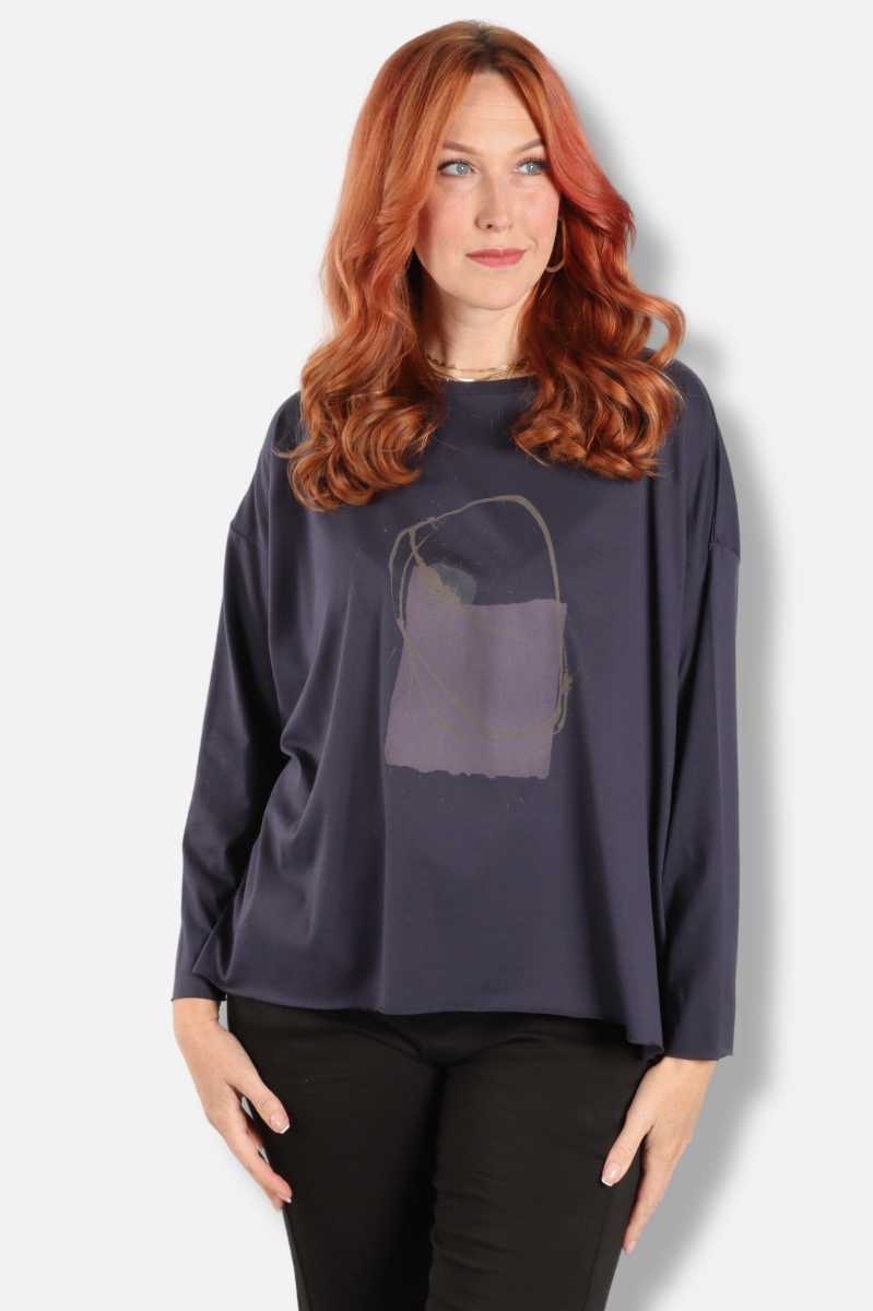 Can Art Tee - Midnight