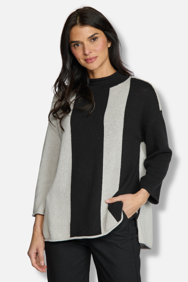 Vibes Tunic - Black 