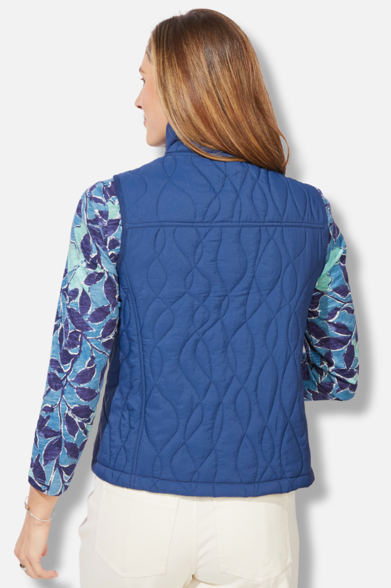 Summit Vest - Medium Wash 