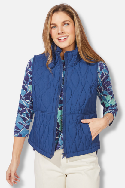 Summit Vest - Medium Wash 