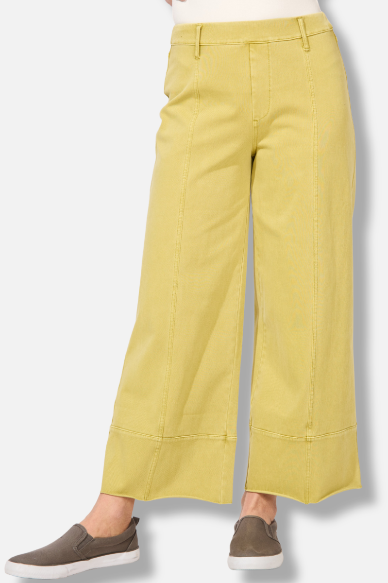 Crop Jean - Citron 