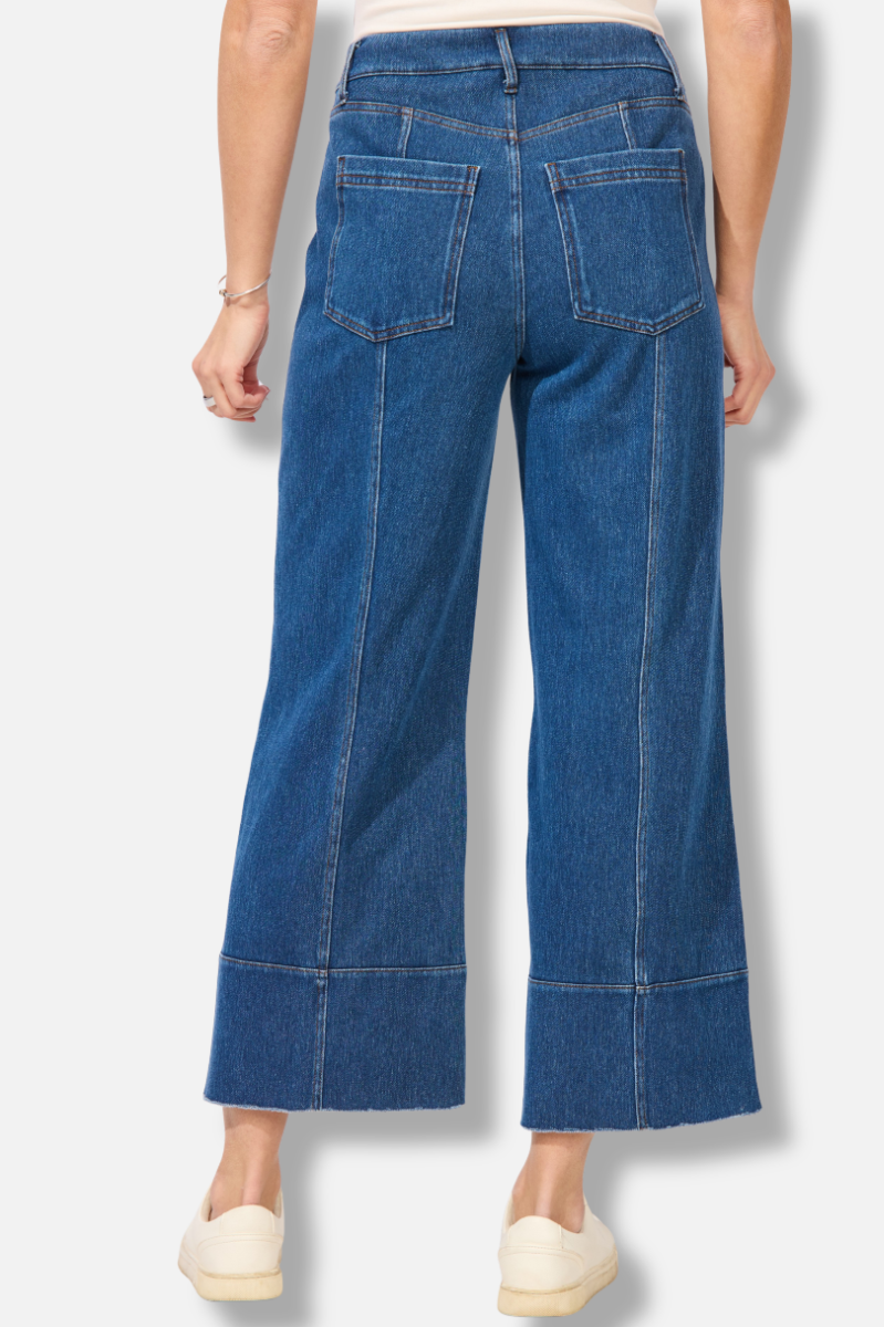 Crop Jean - Medium Wash 