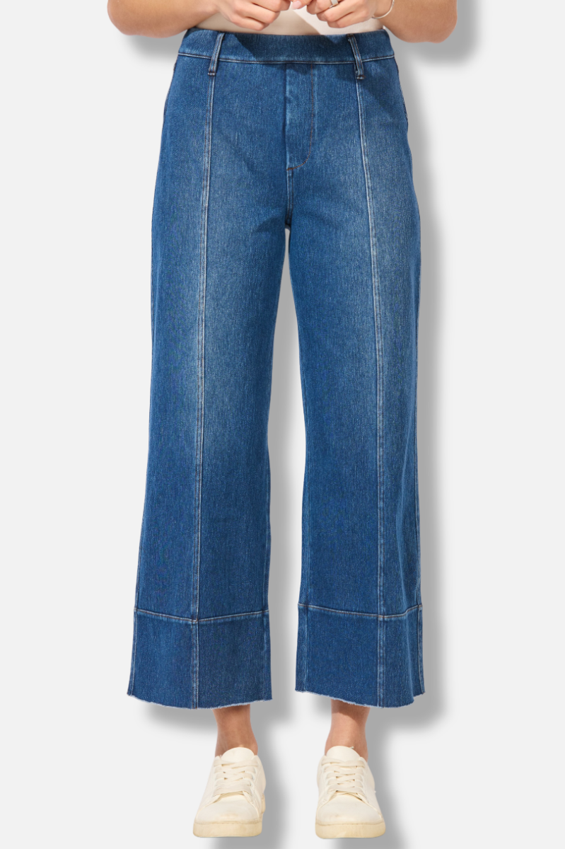 Crop Jean - Medium Wash 