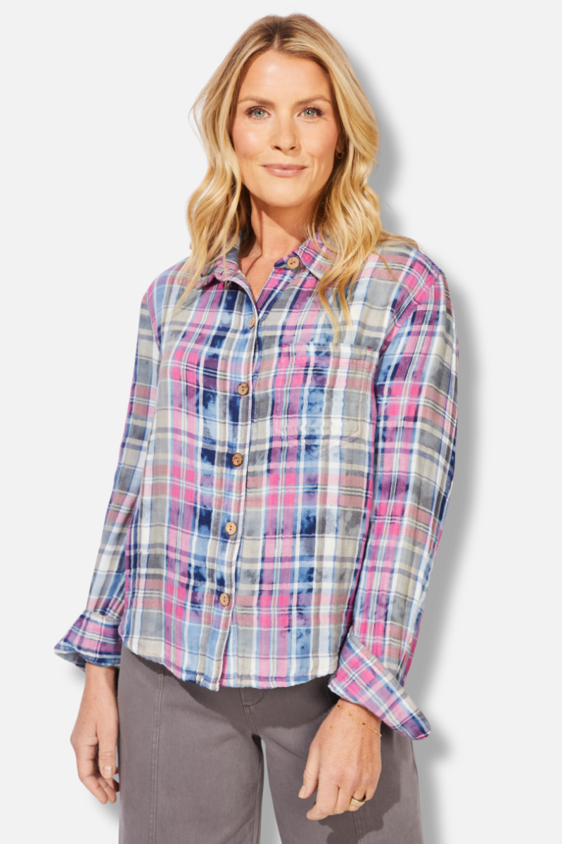 Weekend Shirt - Fuchsia 