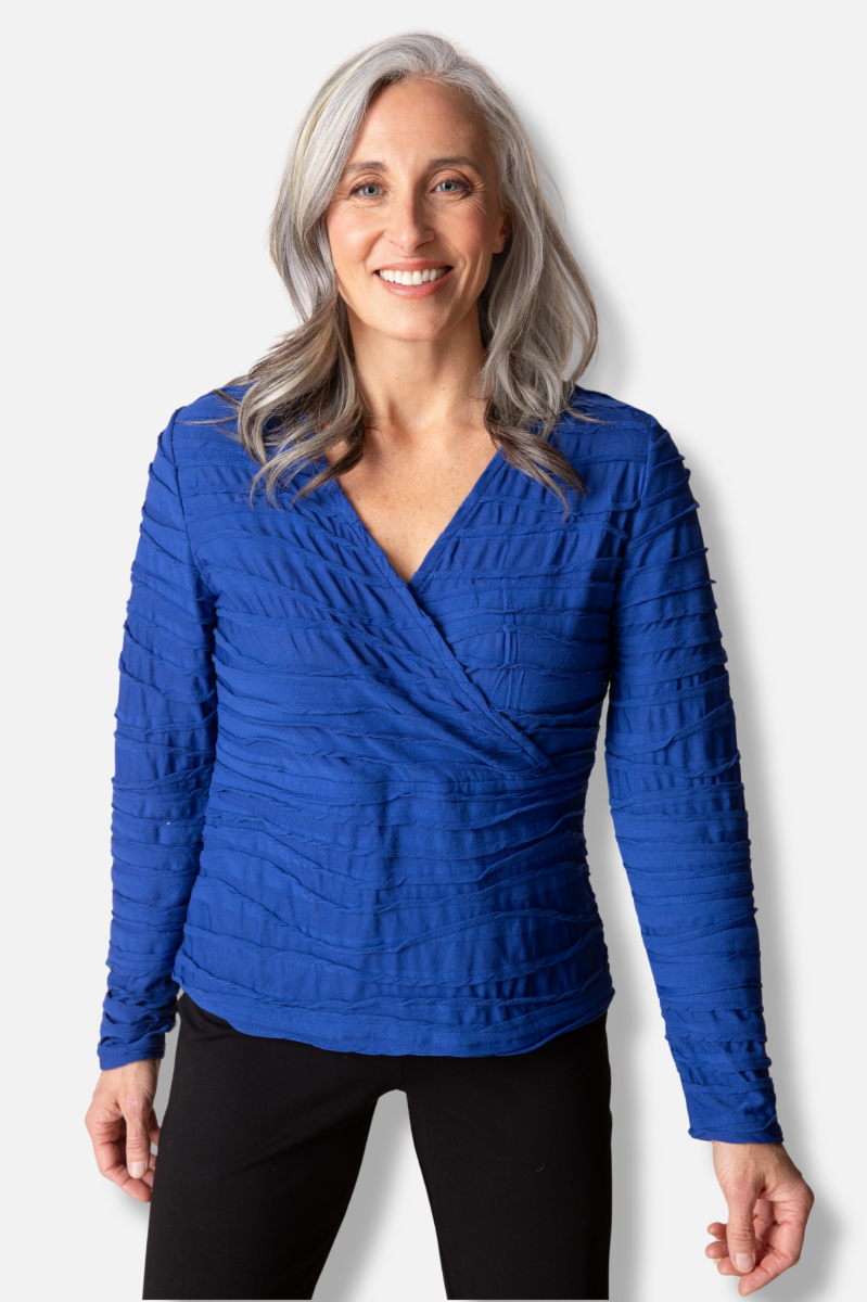 Skyline Wrap Top - Twilight 
