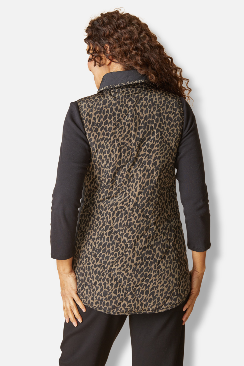 Puffer Vest - Black 