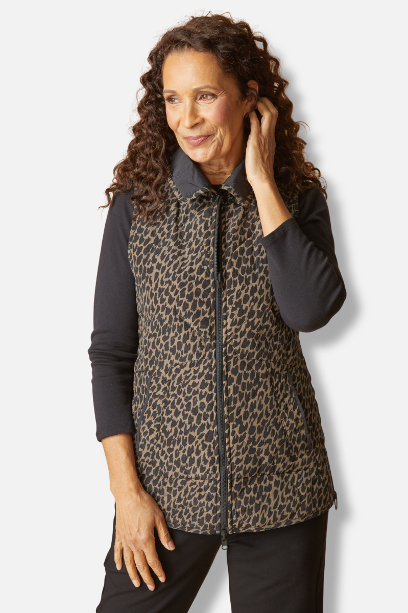 Puffer Vest - Black 