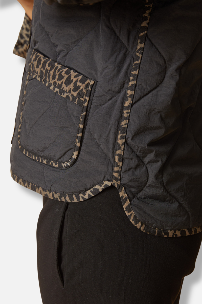 Puffer Coat - Black 