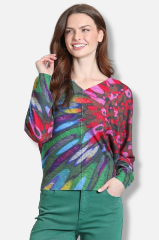 Aurora Pullover - Jewel Noir