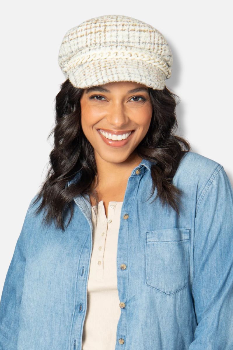 Emmy Lou Cabbie Hat - Ivory