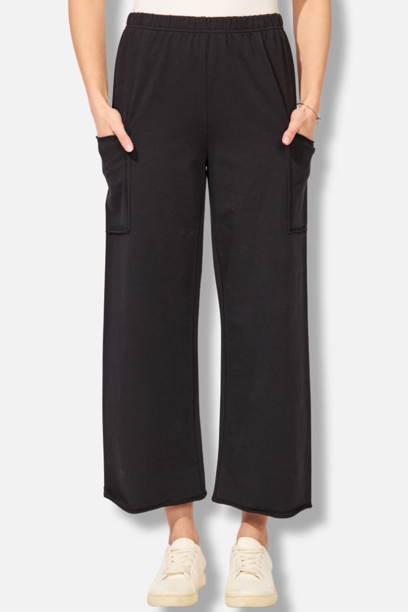 Pocket Flood Pant - Black 