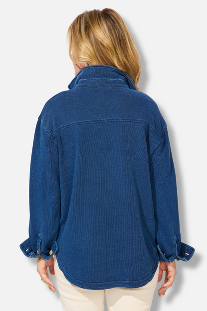 Anywhere Shacket - Medium Wash 