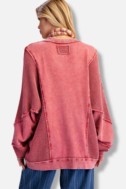 Thermal Pullover - Red 