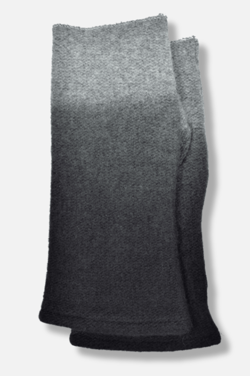 Gayle Fingerless Glove - Grey Ombre