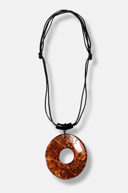 Ember Ring Pendant Necklace