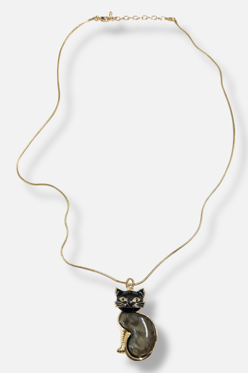 Midnight Cat Necklace