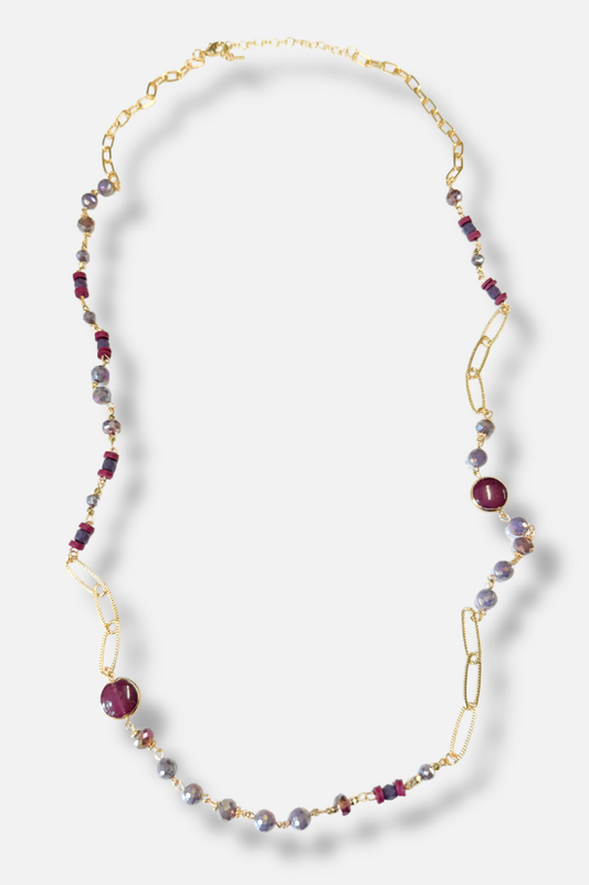 Amara Mixed Bead Necklace