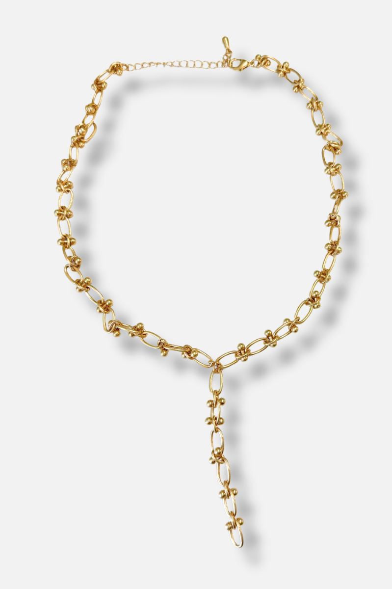 Aurelia Link Lariat Necklace