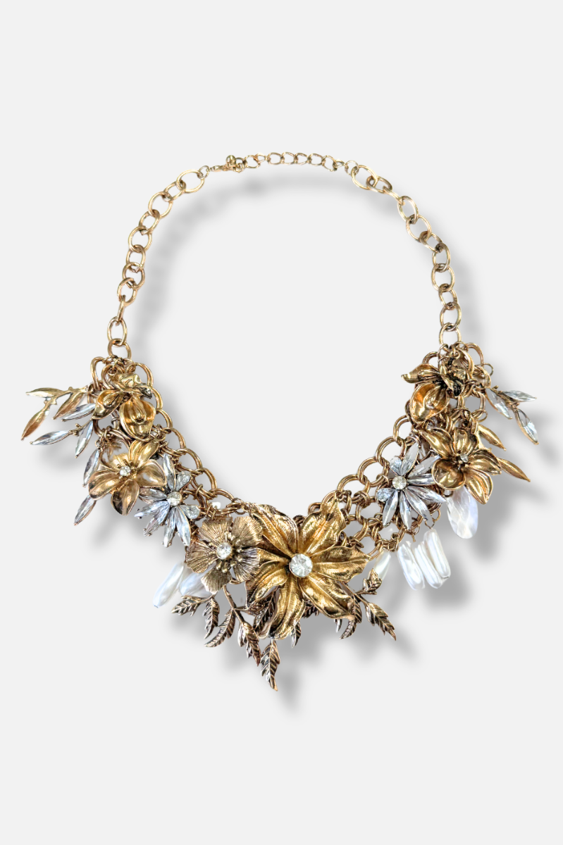 Vittoria Garden Statement Necklace