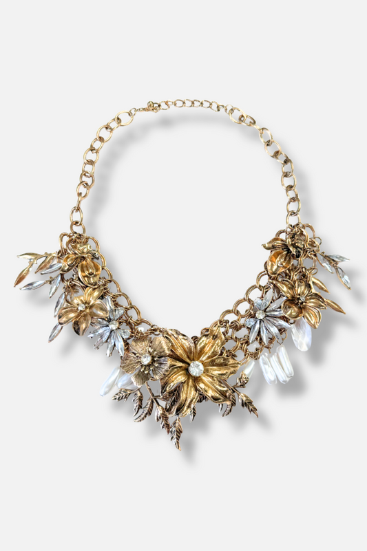 Vittoria Garden Statement Necklace