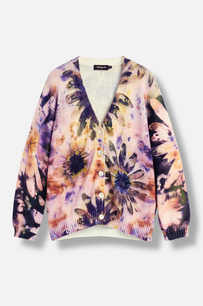Floral Cardigan - Rosa 
