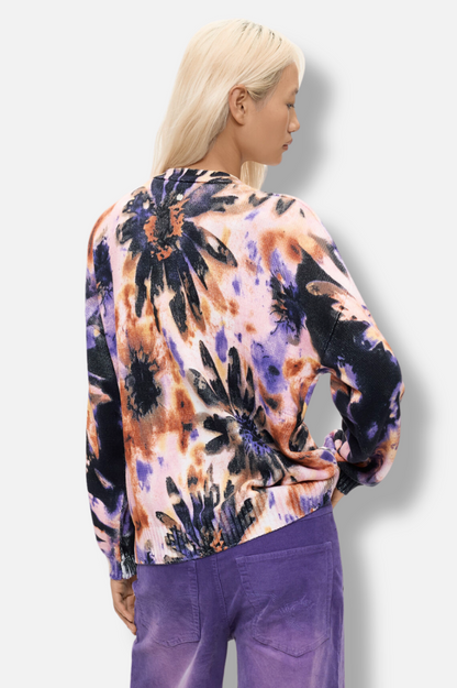 Floral Cardigan - Rosa 