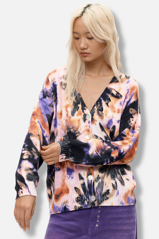 Floral Cardigan - Rosa 