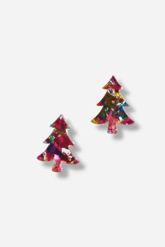 Holiday Tree - Pink Sparkle