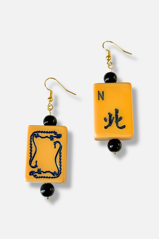 Mah-Jongg Earrings #2